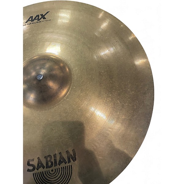 Used SABIAN 21in AAX Raw Bell Dry Ride Cymbal