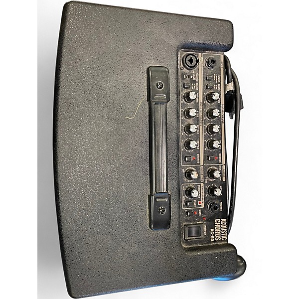 Used Roland AC60 60W 2X6.5 Acoustic Guitar Combo Amp