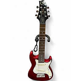 Used Greg Bennett Design by Samick Malibu 3/4 Red Solid Body Electric Guitar