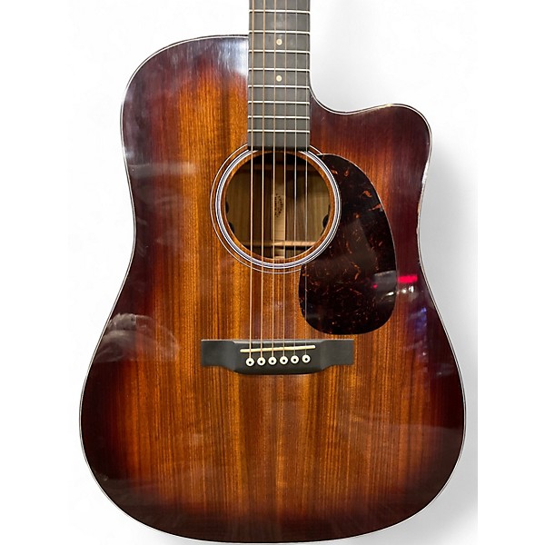 Used Martin DC14F Special Ovangkol Sunburst Acoustic Electric Guitar