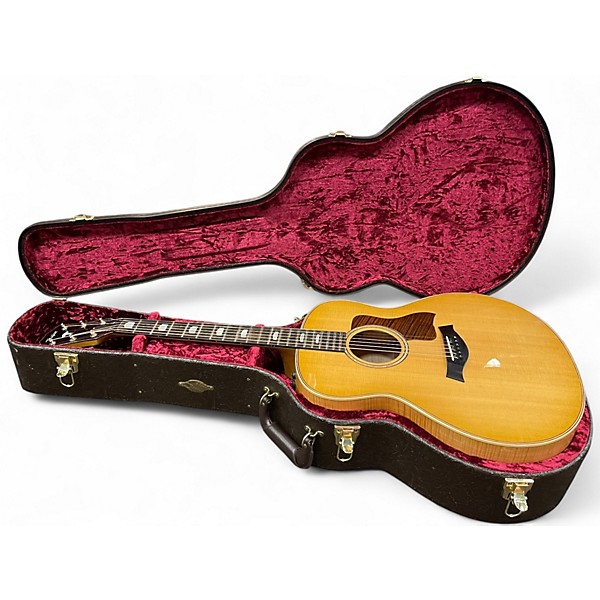 Used Taylor 618E Natural Acoustic Electric Guitar