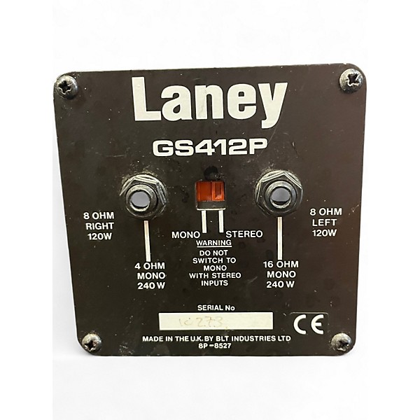 Used Laney GS412P Guitar Cabinet
