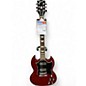 Used 2016 Gibson SG Standard Black Cherry Solid Body Electric Guitar thumbnail