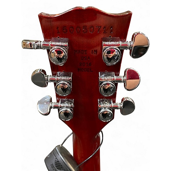 Used 2016 Gibson SG Standard Black Cherry Solid Body Electric Guitar