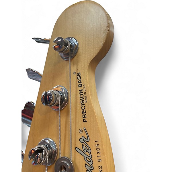 Used Fender PRECISION DELUX 2 Color Sunburst Electric Bass Guitar