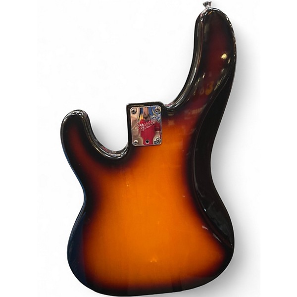 Used Fender PRECISION DELUX 2 Color Sunburst Electric Bass Guitar