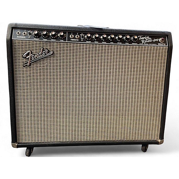 Used Fender Vintage Reissue 1965 Twin Reverb Tube Guitar Combo Amp