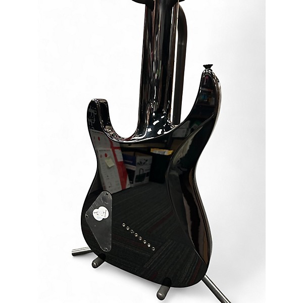 Used Jackson X SERIES SOLOIST SLATX8Q 8 STRING Trans Black Solid Body Electric Guitar