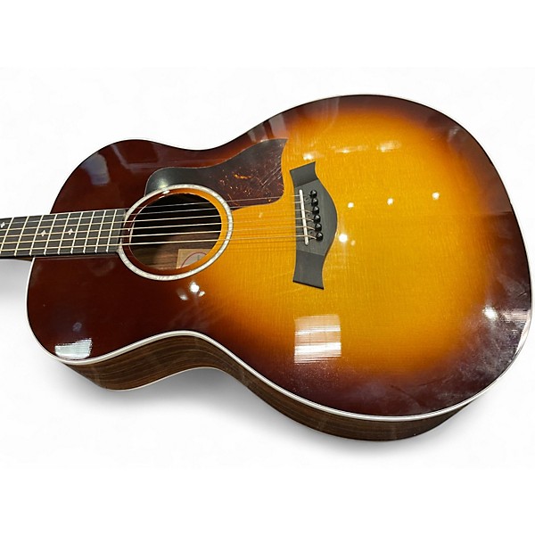 Used Taylor 214e SB Deluxe 2 Tone Sunburst Acoustic Electric Guitar