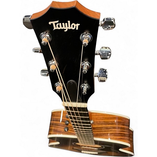 Used Taylor 214e SB Deluxe 2 Tone Sunburst Acoustic Electric Guitar