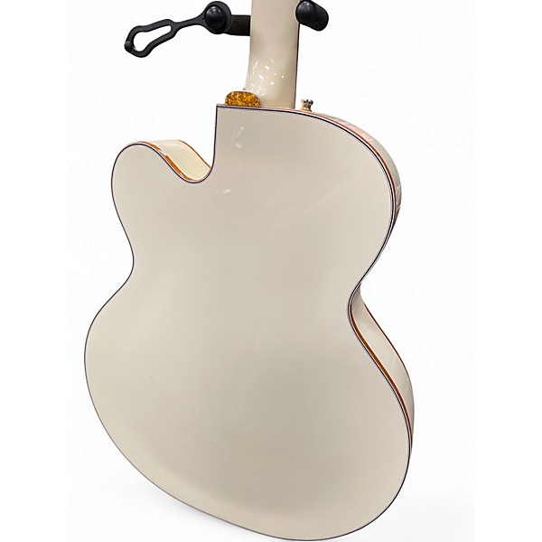 Used Gretsch Guitars G6136T White Falcon Bigsby Vintage White Hollow Body Electric Guitar