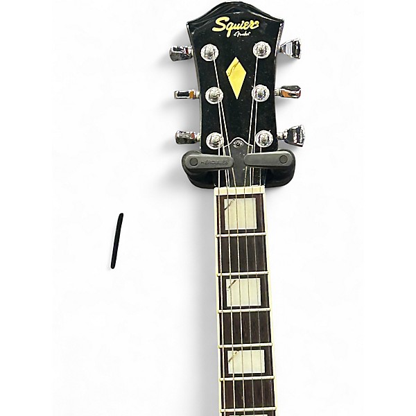 Used Squier X155 Sunburst Hollow Body Electric Guitar