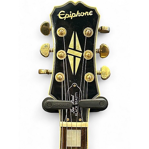 Used Epiphone Les Paul Black Beauty Black Solid Body Electric Guitar