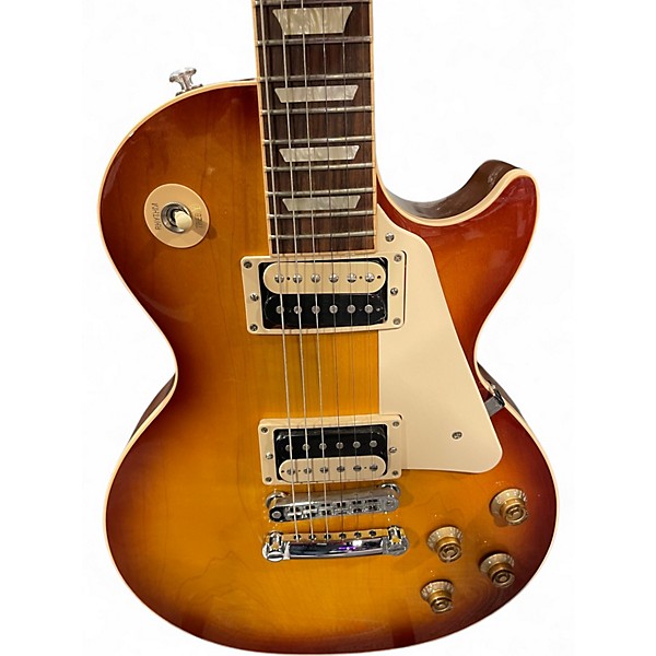 Used Gibson Les Paul Traditional Pro Honey Burst Solid Body Electric Guitar