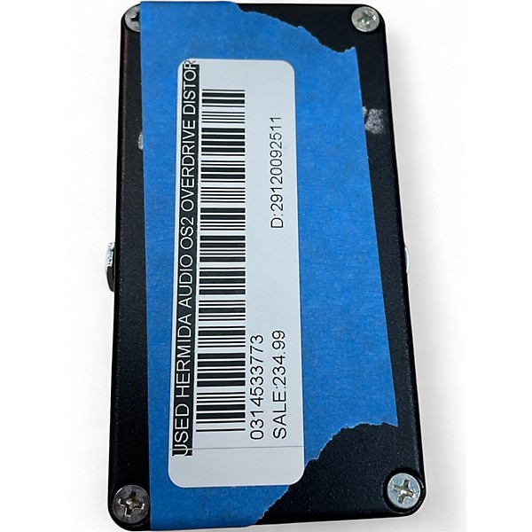 Used Hermida Audio OS2 Overdrive Distortion Effect Pedal