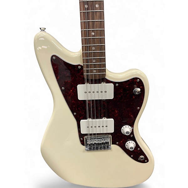 Used Squier Paranormal Jazzmaster XII Olympic White Solid Body Electric Guitar