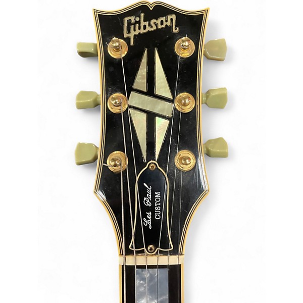 Vintage 1988 Gibson Les Paul Custom Lite Black Solid Body Electric Guitar