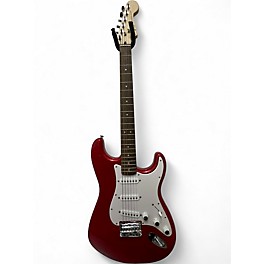 Used Squier Affinity Stratocaster Candy Apple Red Solid Body Electric Guitar