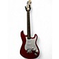 Used Squier Affinity Stratocaster Candy Apple Red Solid Body Electric Guitar thumbnail