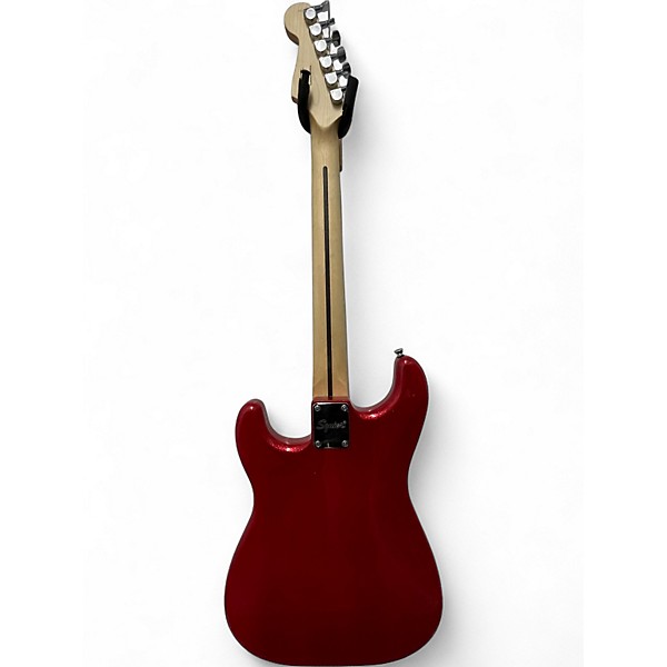 Used Squier Affinity Stratocaster Candy Apple Red Solid Body Electric Guitar