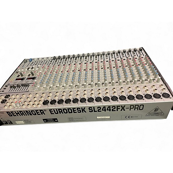 Used Behringer Eurodesk SL2442FX-Pro Powered Mixer