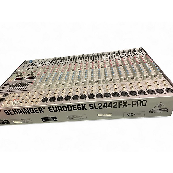 Used Behringer Eurodesk SL2442FX-Pro Powered Mixer