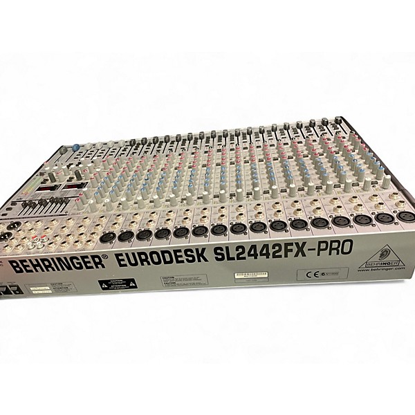 Used Behringer Eurodesk SL2442FX-Pro Powered Mixer
