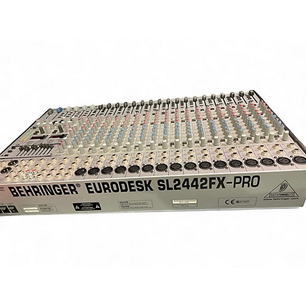 Used Behringer Eurodesk SL2442FX-Pro Powered Mixer