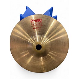 Used Paiste 6in 2002 ACCENT Cymbal