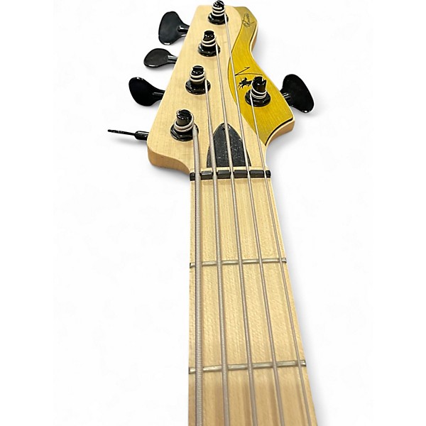 Used Markbass Kimandu Yellow Electric Bass Guitar