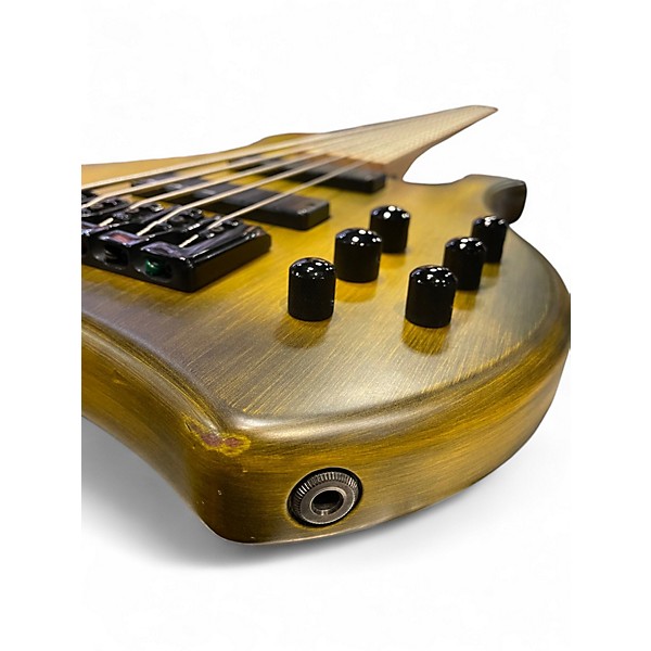 Used Markbass Kimandu Yellow Electric Bass Guitar