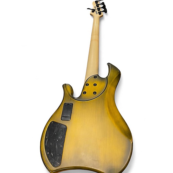 Used Markbass Kimandu Yellow Electric Bass Guitar