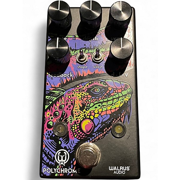 Used Walrus Audio Polychrome Analog Flanger Effect Pedal