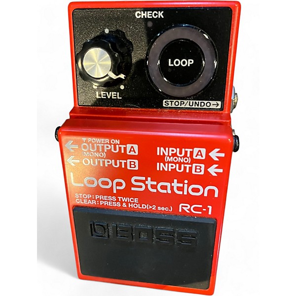 Used BOSS RC1 Loop Station Pedal