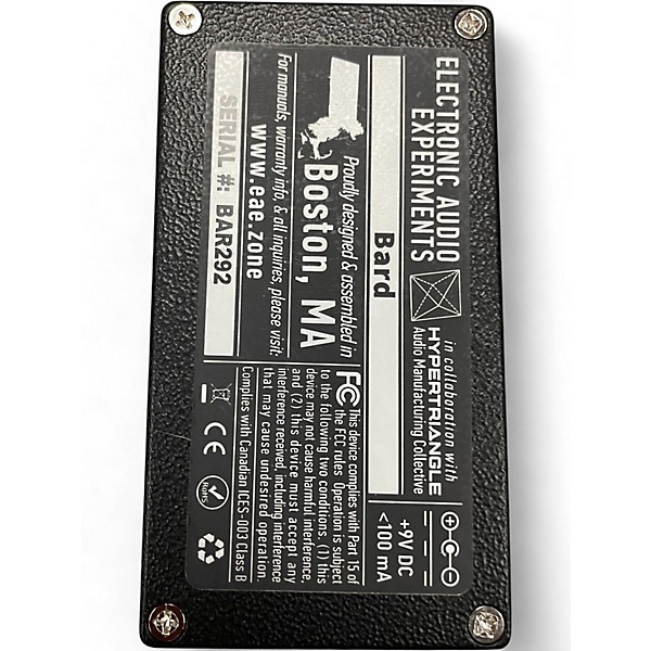 Used Electronic Audio Experiments THE BARD Effect Pedal