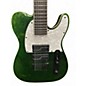 Used ESP LTD SCT607B Stephen Carpenter Signature 7 String GREEN SPARKLE Solid Body Electric Guitar