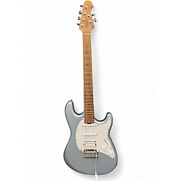 Used Sterling by Music Man Cutlass Firemist Silver Solid Body Electric Guitar