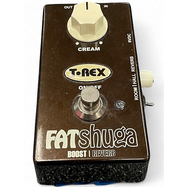 Used T-Rex Engineering Fat Shuga Boost With Reverb Effect Pedal