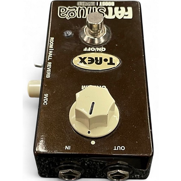 Used T-Rex Engineering Fat Shuga Boost With Reverb Effect Pedal