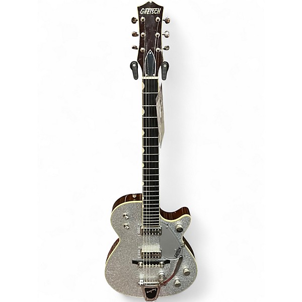 Used 2023 Gretsch Guitars G6129T-1957 1957 Reissue Silver Jet Bigsby Silver Solid Body Electric Guitar