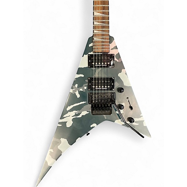 Used Jackson RRX24 Camo Solid Body Electric Guitar