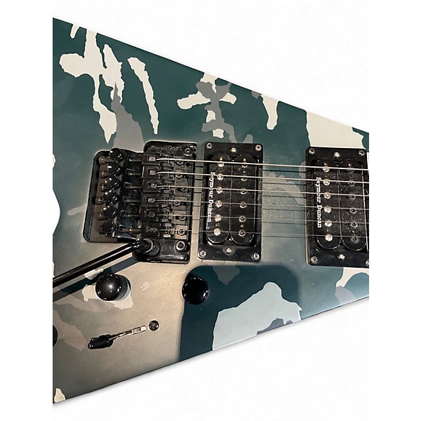 Used Jackson RRX24 Camo Solid Body Electric Guitar
