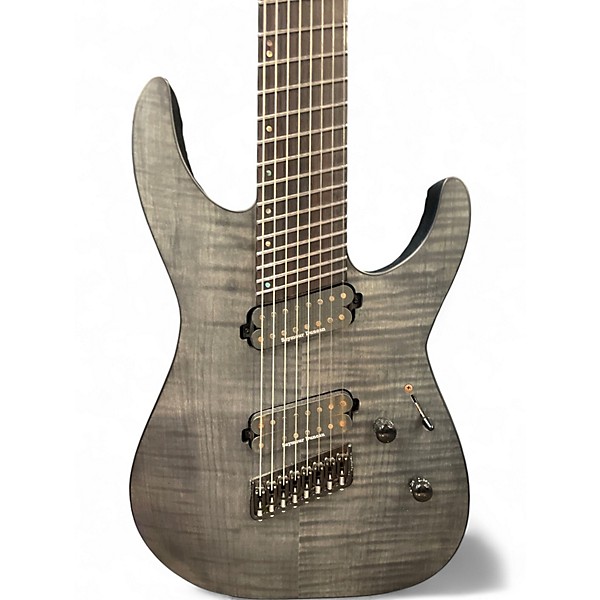 Used ESP LTD M-1008MS Black Solid Body Electric Guitar