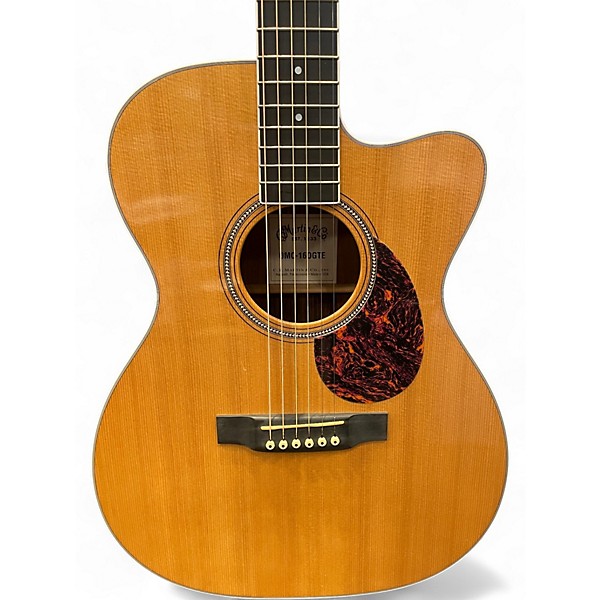 Used Martin OMC16GTE Natural Acoustic Electric Guitar