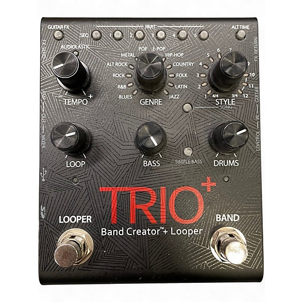 Used DigiTech Trio+ Band Creator Plus Looper Pedal