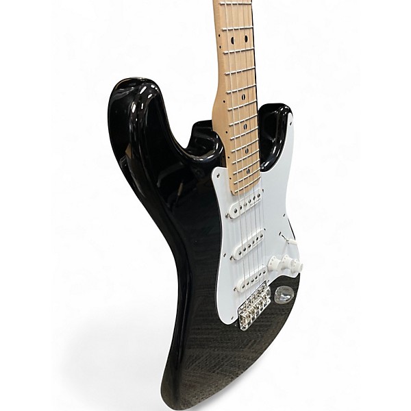 Used 2013 Fender Artist Series Eric Clapton Stratocaster Black Solid Body Electric Guitar