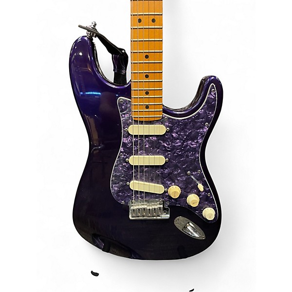 Used 1991 Fender STRAT PLUS Purple Solid Body Electric Guitar