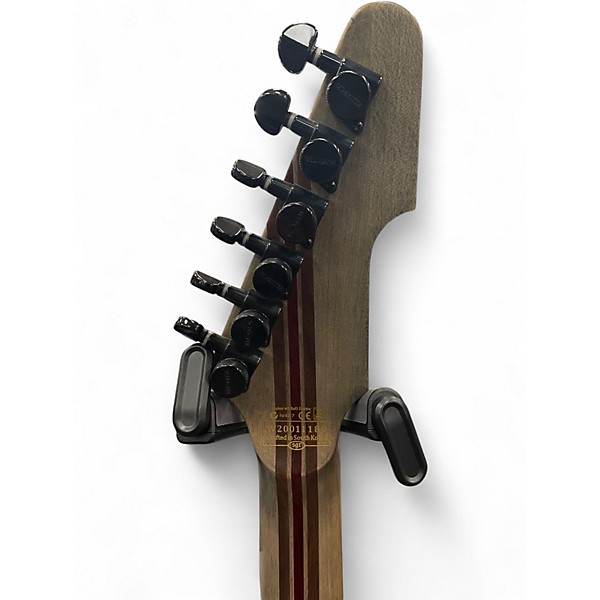 Used Schecter Guitar Research E1 Evil Twin Black Solid Body Electric Guitar