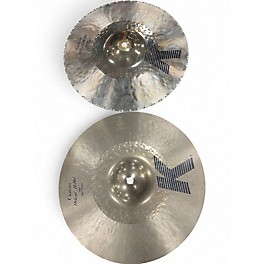 Used Zildjian 13in K Custom Hybrid Hi Hat Pair Cymbal