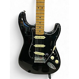 Used Fender Player Stratocaster Black Solid Body Electric Guitar